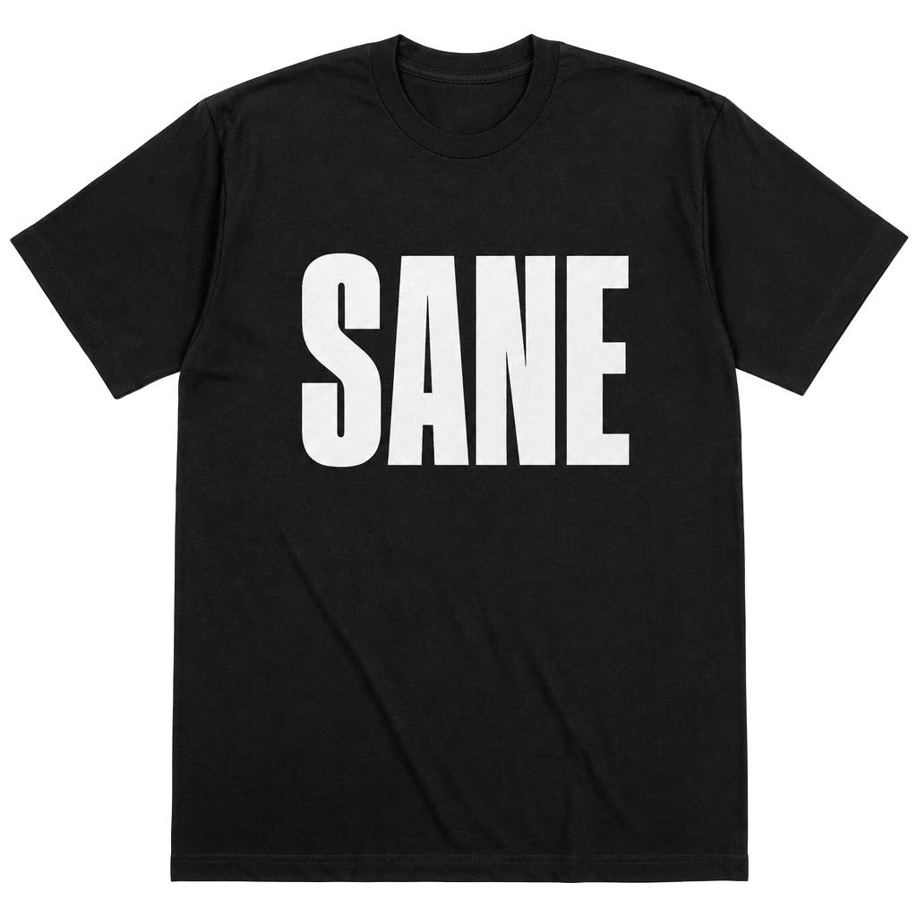 SANE tee — front
